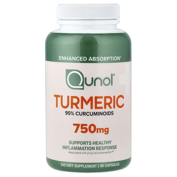 Qunol, Turmeric, 90 Capsules
