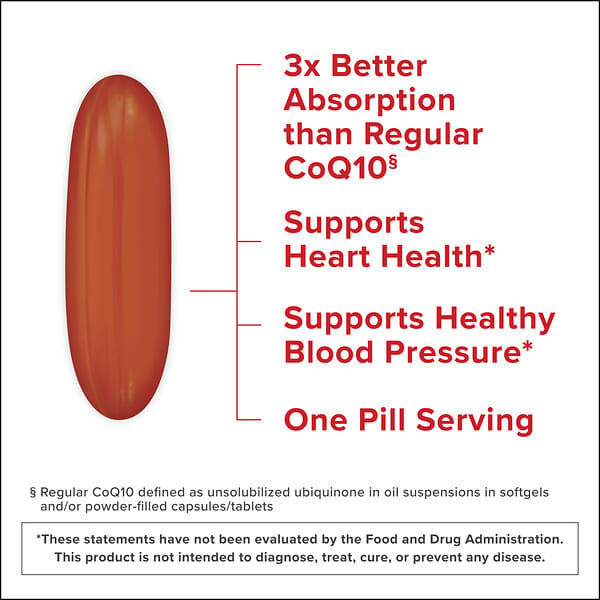 Alternative view of Qunol, Ultra CoQ10, 100 mg, 21 Softgels