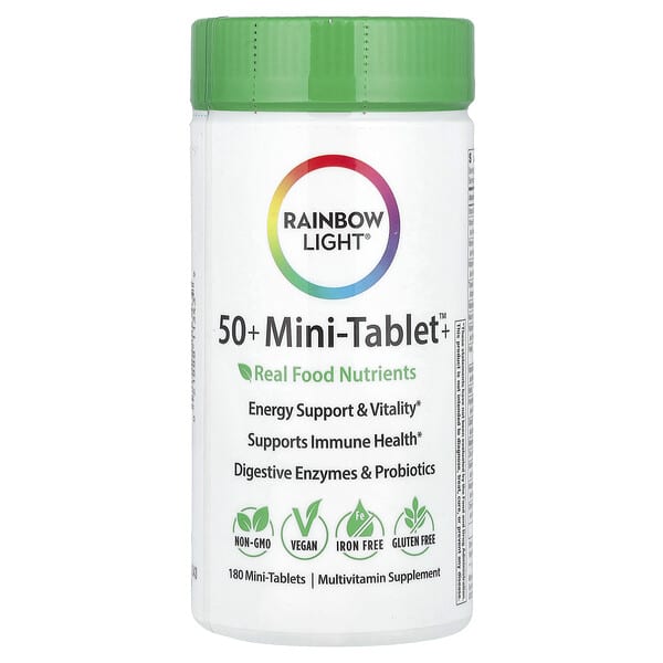 Rainbow Light, 50+ Mini-Tablet™+, 180 Mini-Tablets
