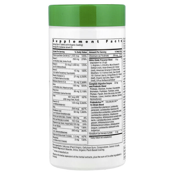 Alternative view of Rainbow Light, Performance Energy™ for Men+, 90 Tablets