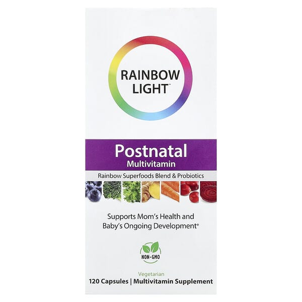 Rainbow Light, Postnatal Multivitamin, 120 Capsules