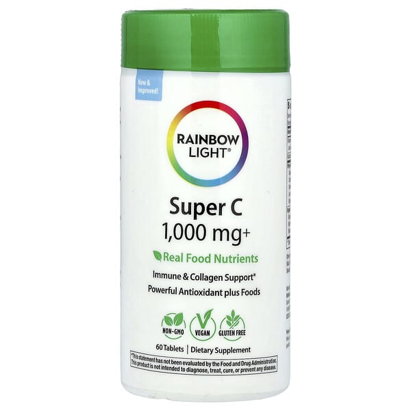 Rainbow Light, Super C, 60 Tablets