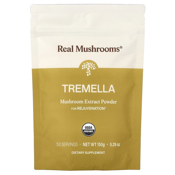 Real Mushrooms, Tremella, Mushroom Extract Powder, 5.29 oz (150 g)