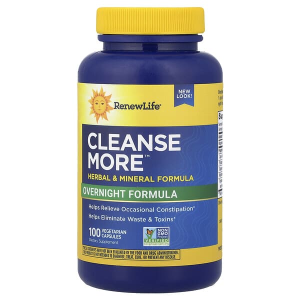 Renew Life, Cleanse More™, 100 Vegetarian Capsules