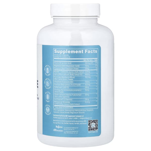 Alternative view of Revive, Blood Pressure, 180 Vegetarian Capsules