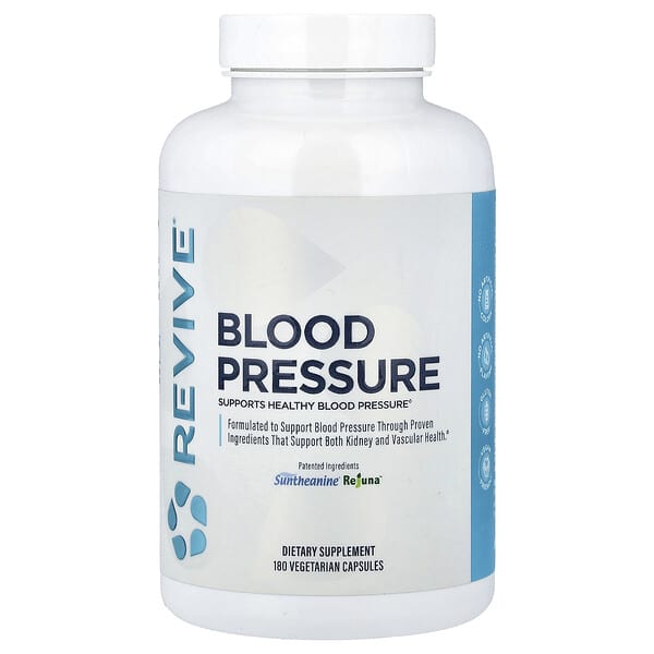 Revive, Blood Pressure, 180 Vegetarian Capsules