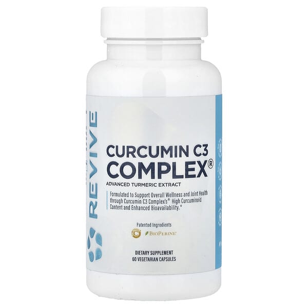 Revive, Curcumin C3 Complex®, 60 Vegetarian Capsules