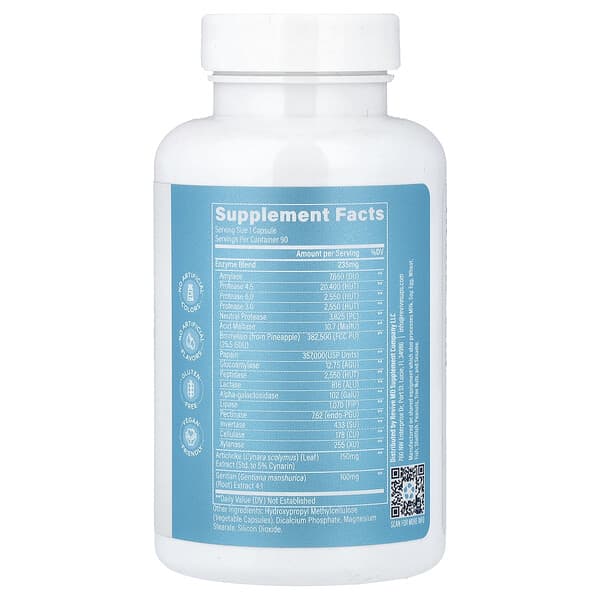 Alternative view of Revive, Digest Aid, 90 Vegetarian Capsules