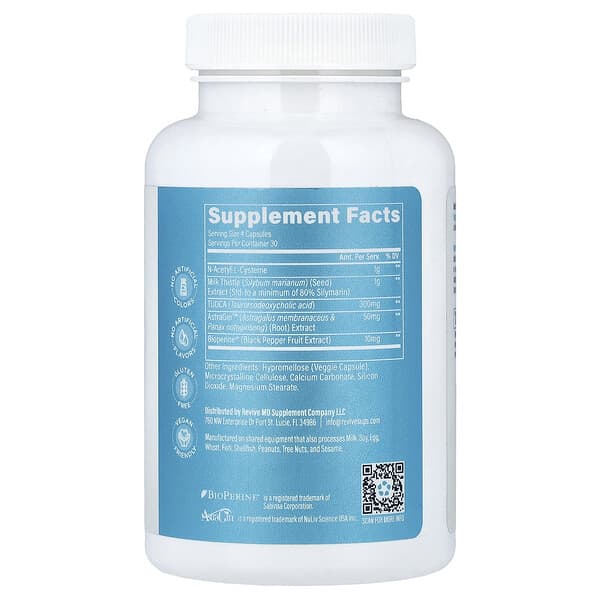 Alternative view of Revive, Liver, 120 Vegetarian Capsules