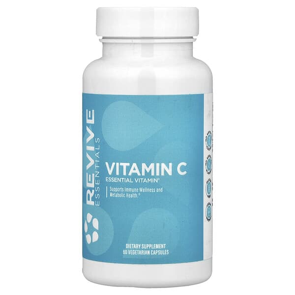Revive, Vitamin C, 60 Vegetarian Capsules (0.5 g per Capsule)