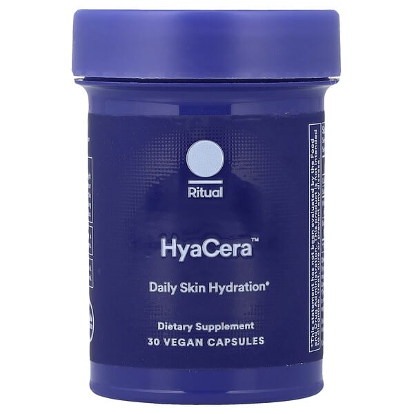 Ritual, HyaCera™, Vanilla, 30 Vegan Capsules