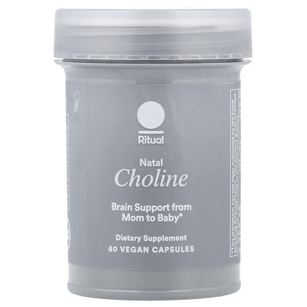 Ritual, Natal Choline, Citrus, 60 Vegan Capsules (275 mg per Capsule)