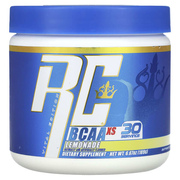 Ronnie Coleman, Vital Edition, BCAA XS, Lemonade, 6.67 oz (189 g)