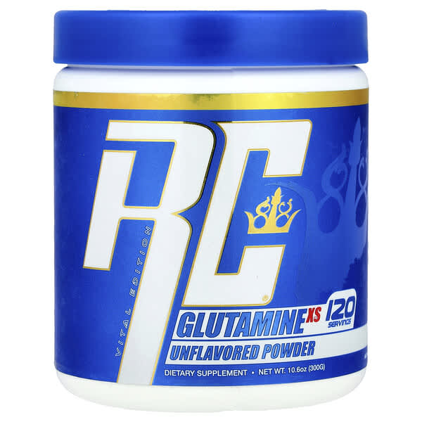 Ronnie Coleman, Vital Edition, Glutamine XS™ Powder, Unflavored, 10.6 oz (300 g)