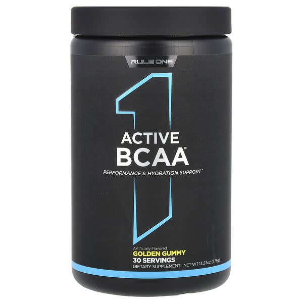 Rule One Proteins, Active BCAA, Golden Gummy, 13.23 oz (375 g)