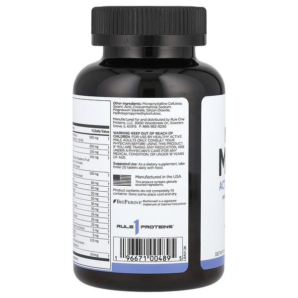 Alternative view of Rule One Proteins, Men's Multi™, Active Lifestyle, 90 Tablets