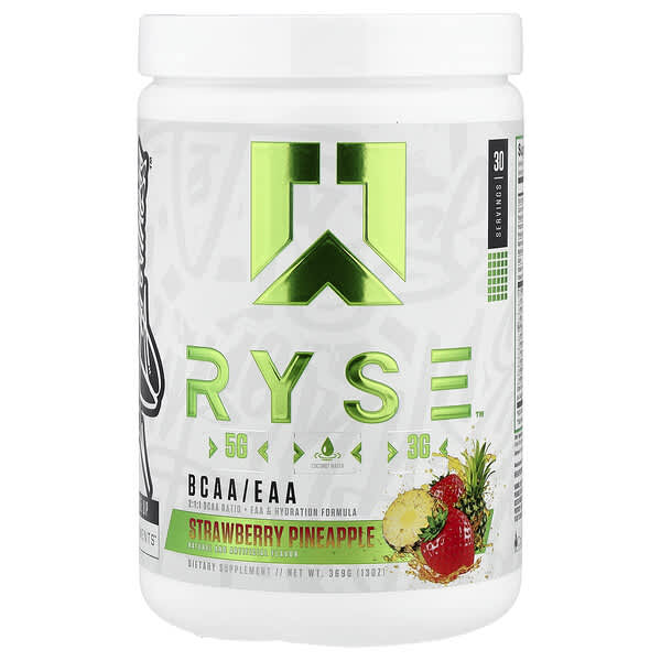 RYSE, BCAA/EAA, Strawberry Pineapple, 13 oz (369 g)