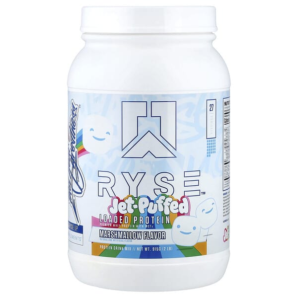 RYSE, Loaded Protein, Jet-Puffed, Marshmallow, 2 lb (915 g)
