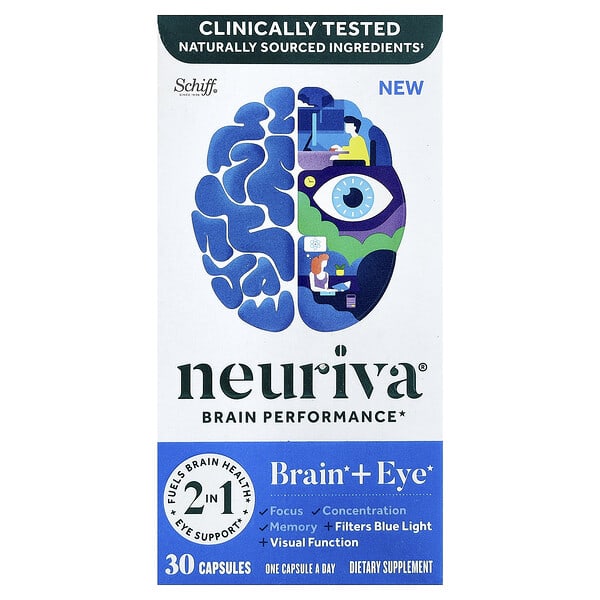 Schiff, Neuriva® Brain Performance, 30 Capsules