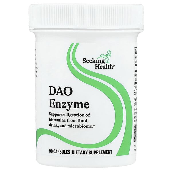 Seeking Health, DAO Enzyme , 90 Capsules