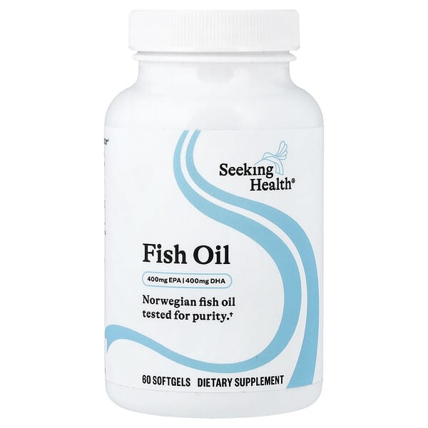 Seeking Health, Fish Oil, 60 Softgels