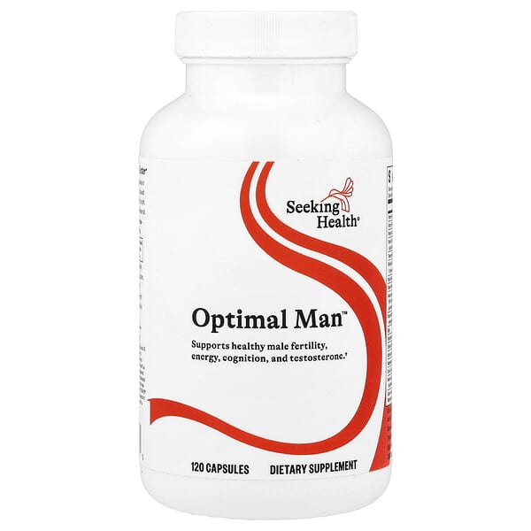 Seeking Health, Optimal Man™, 120 Capsules