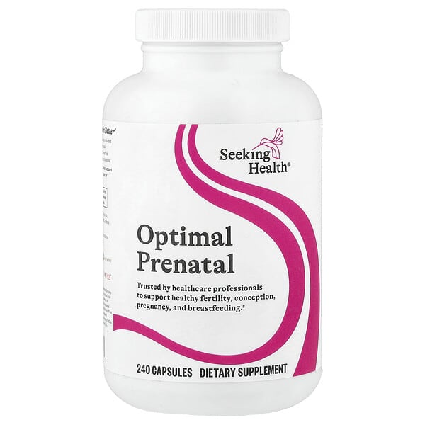 Seeking Health, Optimal Prenatal, 240 Capsules