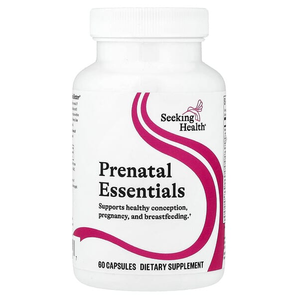 Seeking Health, Prenatal Essentials, 60 Capsules