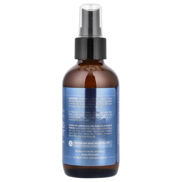 Alternative view of Seven Minerals, Relaxing Night, Magnesium Oil Spray, 4 fl oz (118 ml)