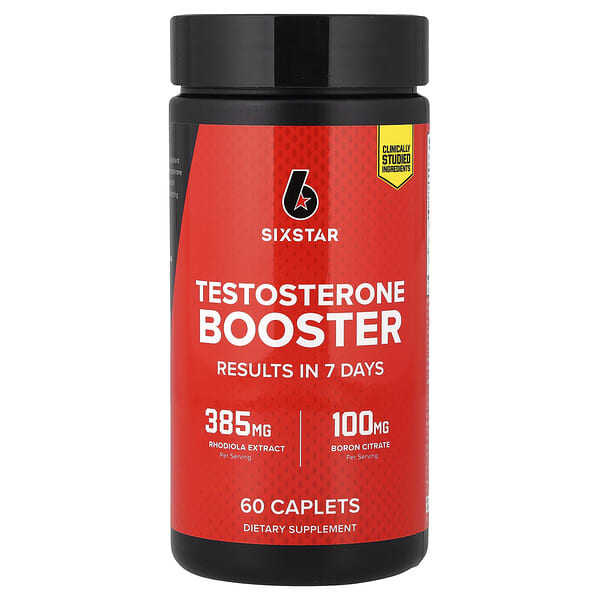SIXSTAR, Testosterone Booster, 60 Caplets