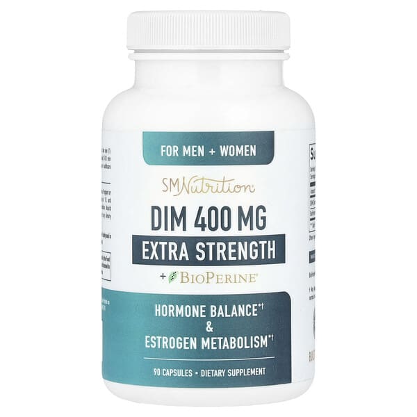 SMNutrition, DIM, 400 mg, 90 Capsules