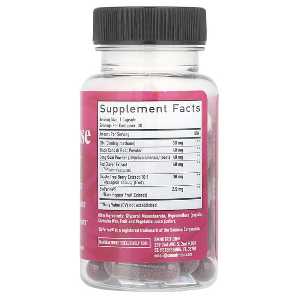 Alternative view of SMNutrition, Menopause Support Complex , 30 Capsules