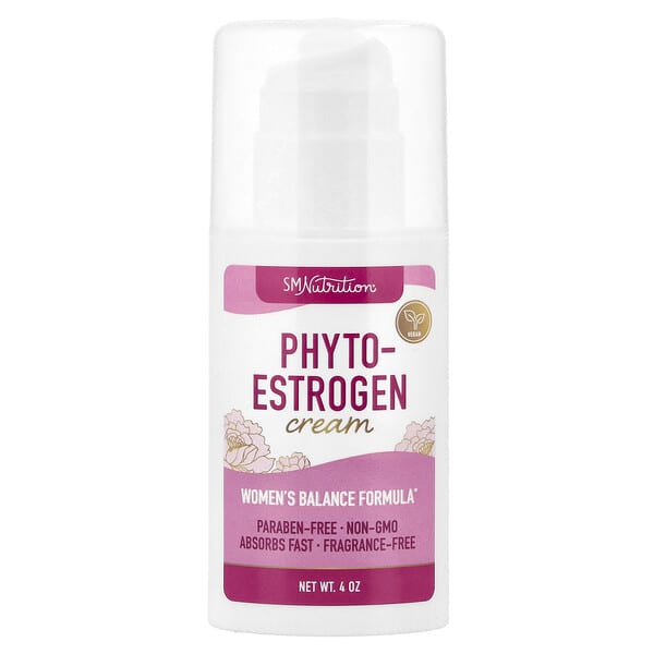 SMNutrition, Phyto-Estrogen Cream, Fragrance-Free, 4 oz