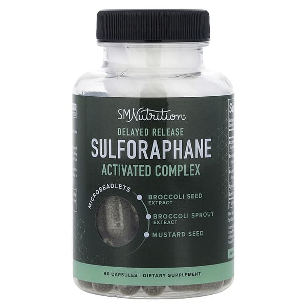 SMNutrition, Sulforaphane Activated Complex, Delayed Release, 60 Capsules