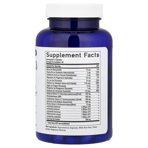 Alternative view of SMNutrition, Triple Action Clear 3, 120 Capsules