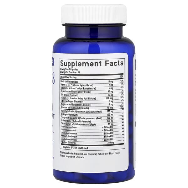 Alternative view of SMNutrition, Triple Action Clear 3, 60 Capsules