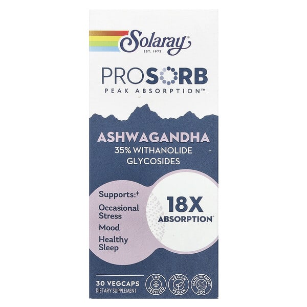 Solaray, Ashwagandha, 240 mg, 30 VegCaps 2 Solaray, Ashwagandha, 240 mg, 30 VegCaps