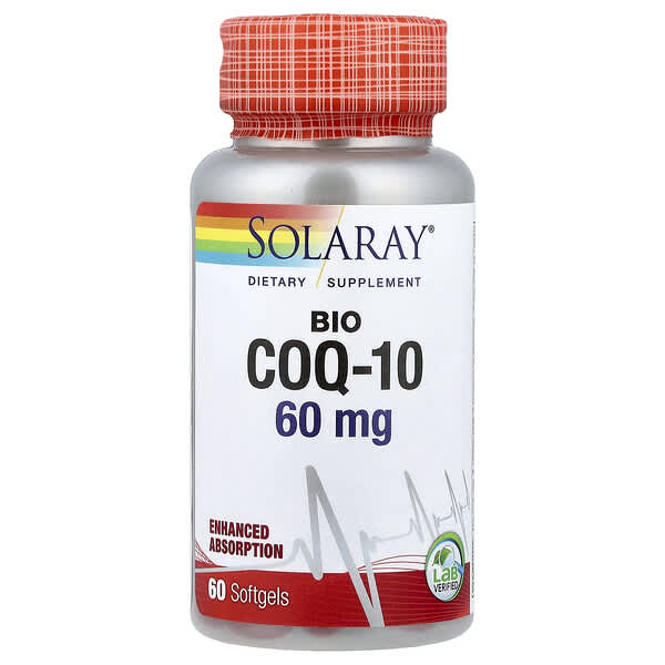 Solaray, Bio CoQ-10, 60 Softgels