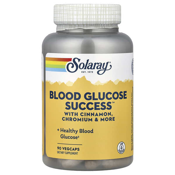 Solaray, Blood Glucose Success™, 90 VegCaps