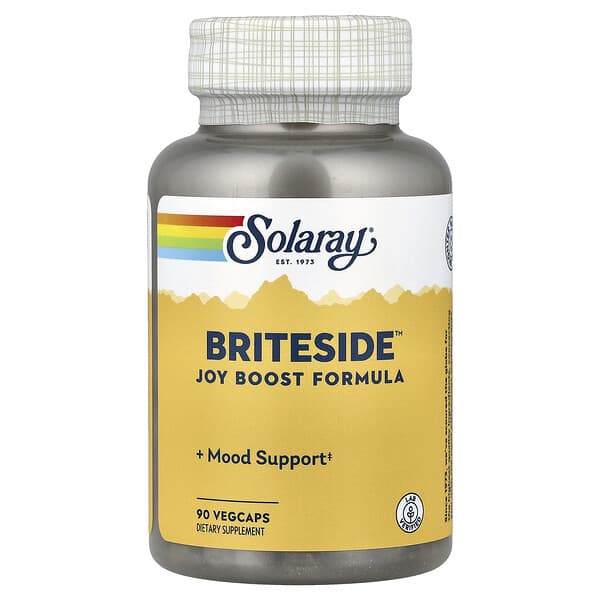 Solaray, Briteside™, Joy Boost Formula, 90 VegCaps