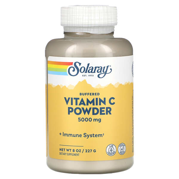 Solaray, Buffered Vitamin C Powder, 8 oz (227 g)