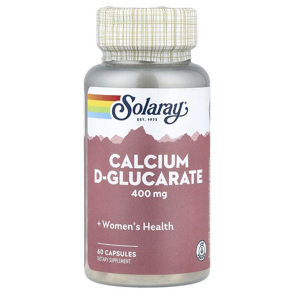 Solaray, Calcium D-Glucarate, 60 Capsules