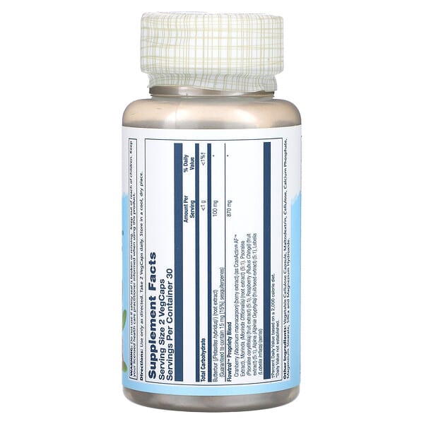 Alternative view of Solaray, Continence, 60 VegCaps