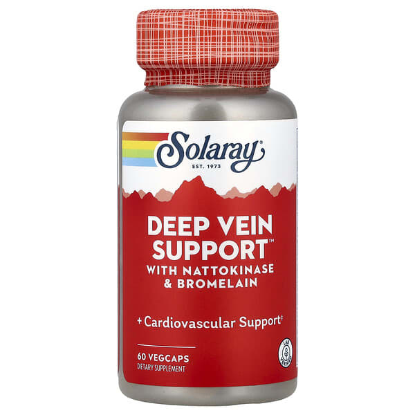 Solaray, Deep Vein Support™, 60 VegCaps