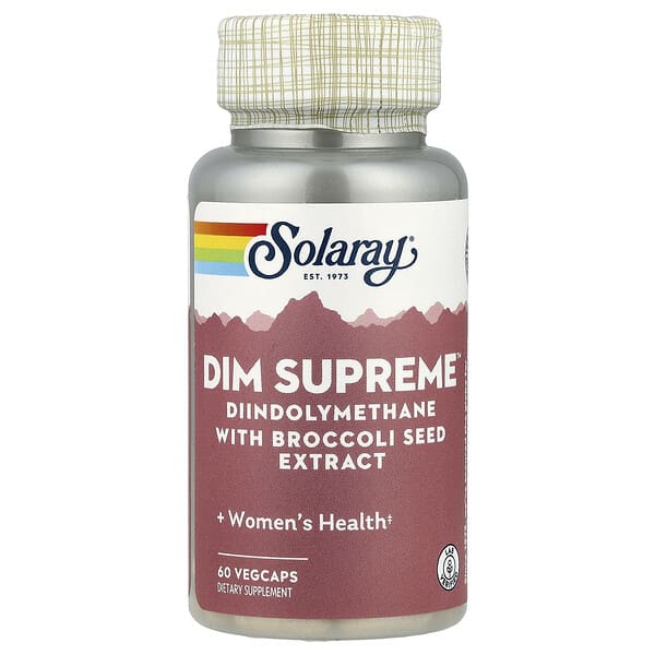 Solaray, DIM Supreme™, 60 VegCaps