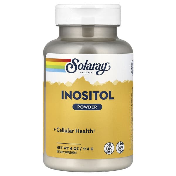 Solaray, Inositol, Powder, 4 oz (114 g)
