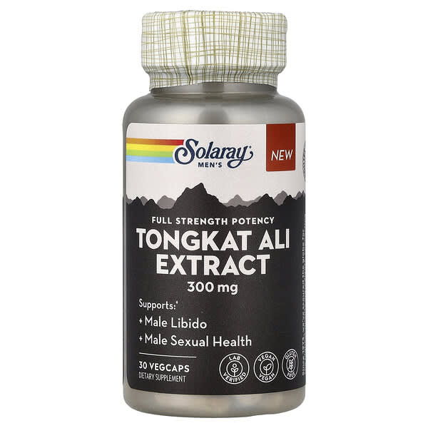 Solaray, Men's Tongkat Ali Extract, 300 mg, 30 VegCaps
