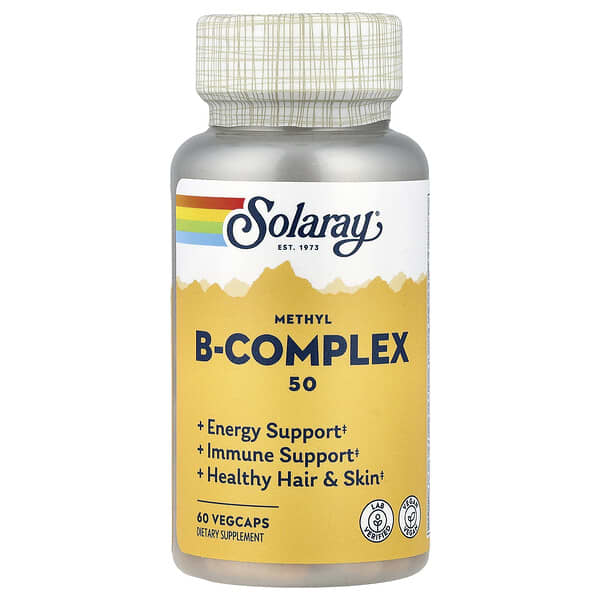 Solaray, Methyl B-Complex 50, 60 VegCaps