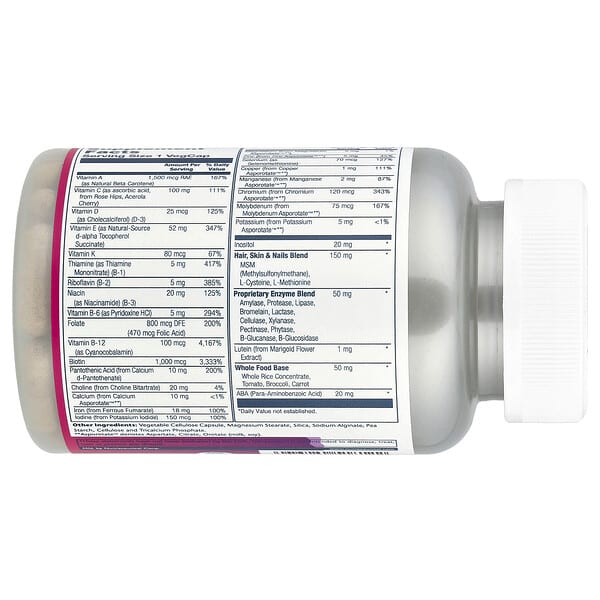 Alternative view of Solaray, Once Daily Woman Multivitamin, 90 VegCaps