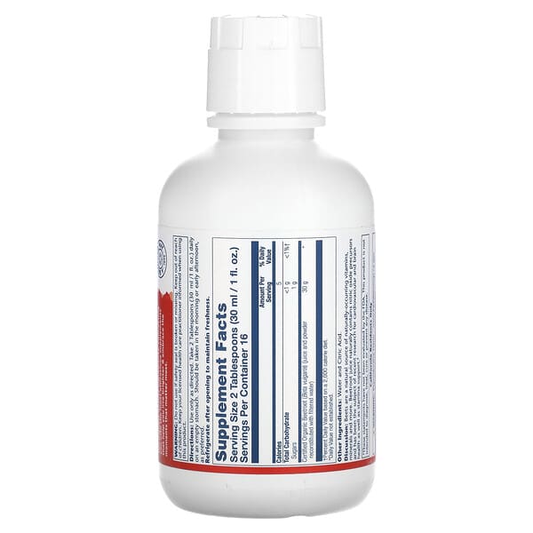 Alternative view of Solaray, Organic Beetroot Juice, 16 fl oz (473 ml)